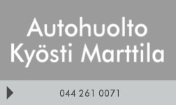 Autohuolto Kyösti Marttila logo